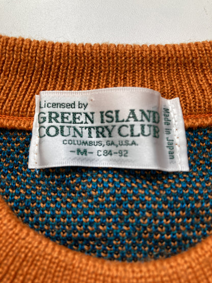 ニット/セーター/トップス/オレンジ/M