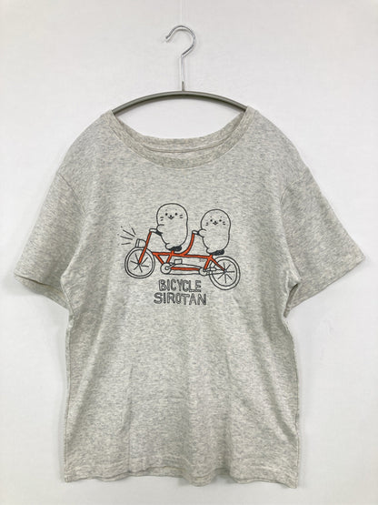 Tシャツ/カットソー/トップス/グレー