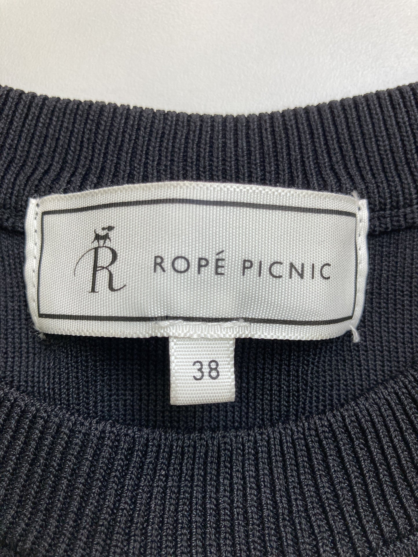 ROPE PICNIC/ロペピクニック/ノースリーブ/トップス/ブラック/38