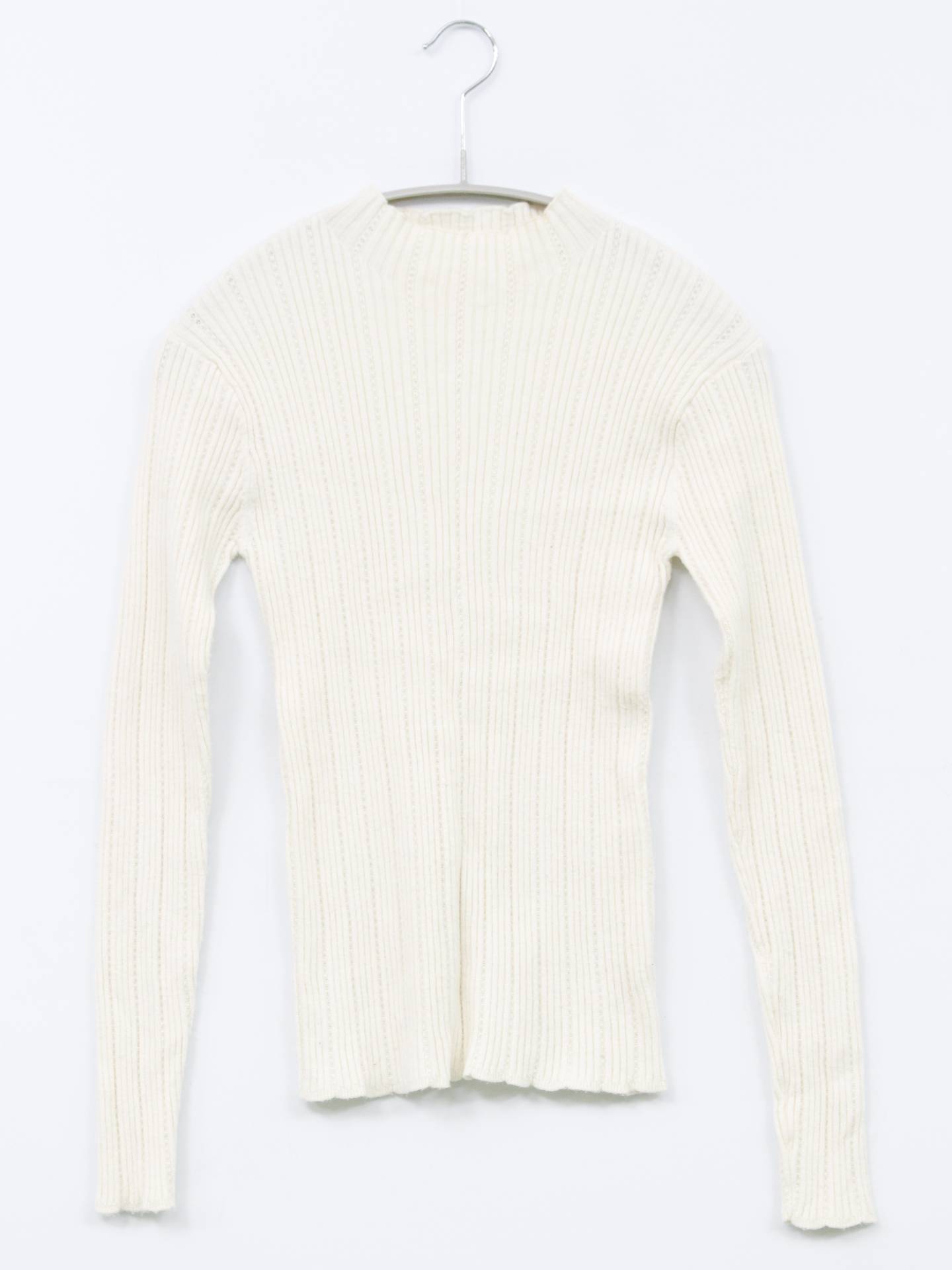 GLACIER/ニット/セーター/トップス/ホワイト/S