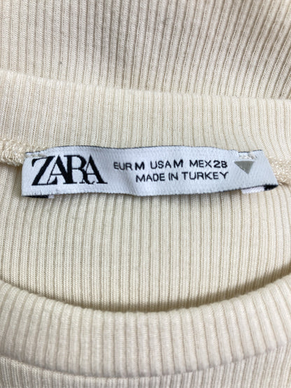 ZARA/ザラ/ニット/セーター/トップス/アイボリー/M