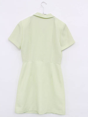 SecTor/シャツワンピース/ワンピース/ドレス/ライトグリーン/9号