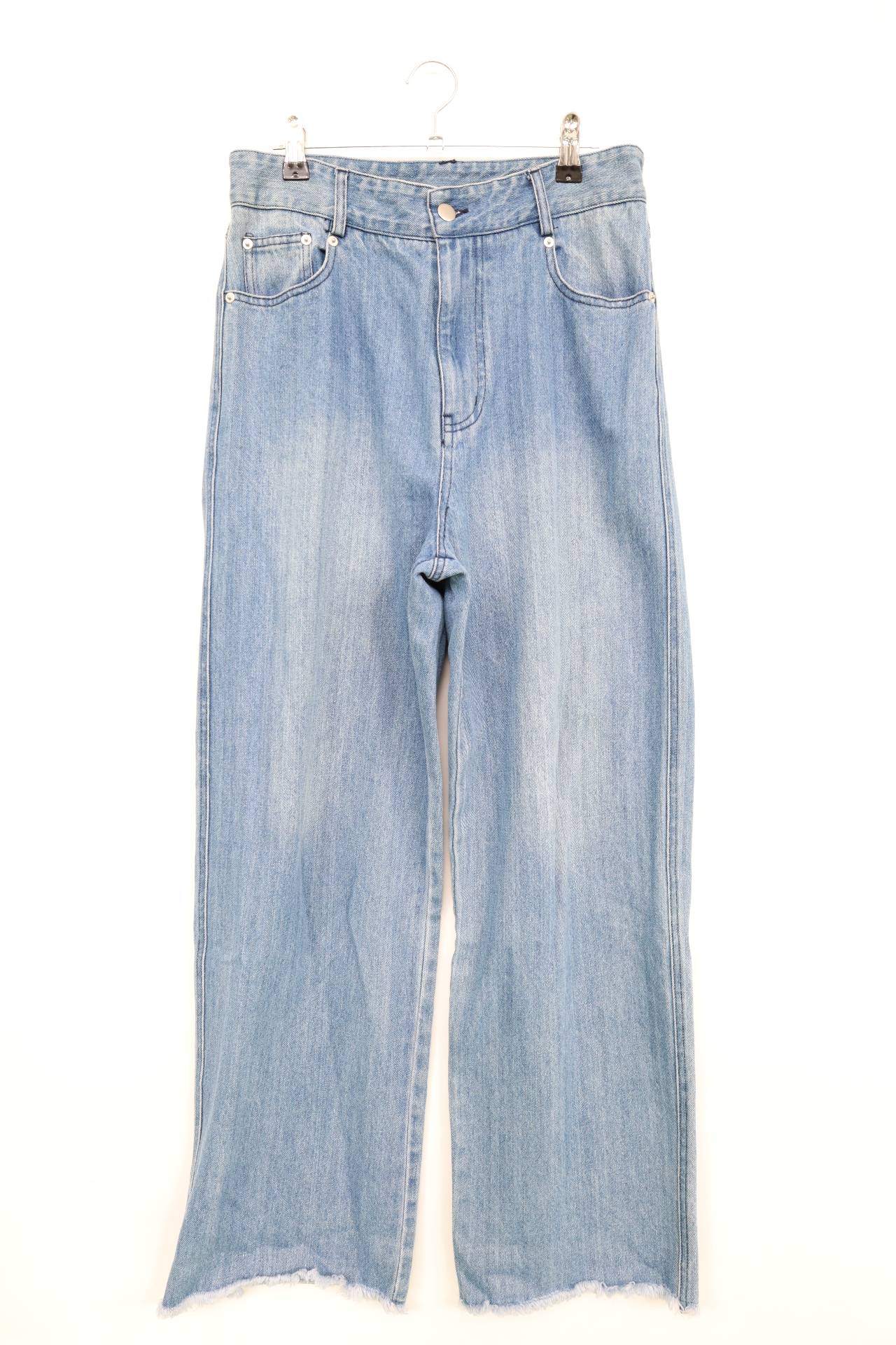 デニムパンツ/パンツ/スカイブルー/F