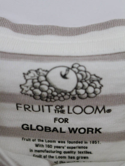 GLOBAL WORK/Tシャツ/カットソー/トップス/ベージュ/L