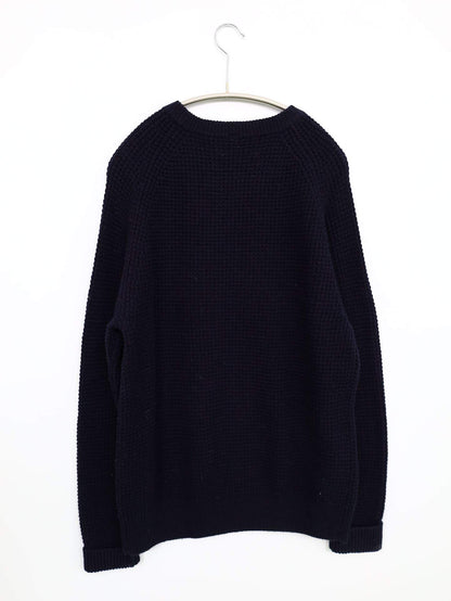 ニット/セーター/トップス/ネイビー/XL