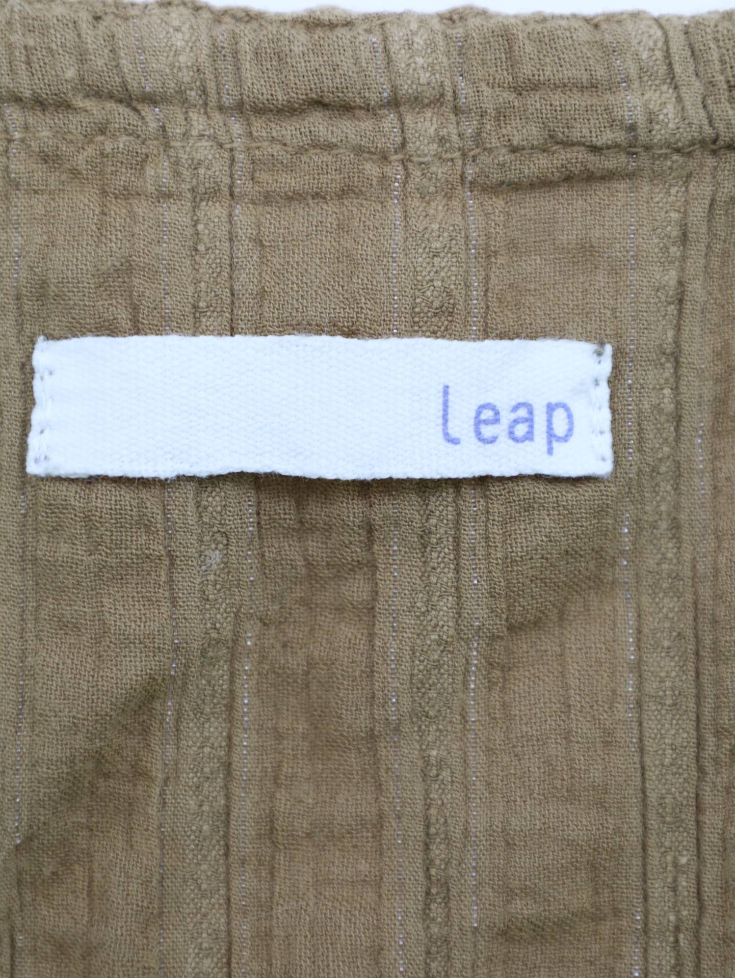 leap/ベスト/トップス/ベージュ