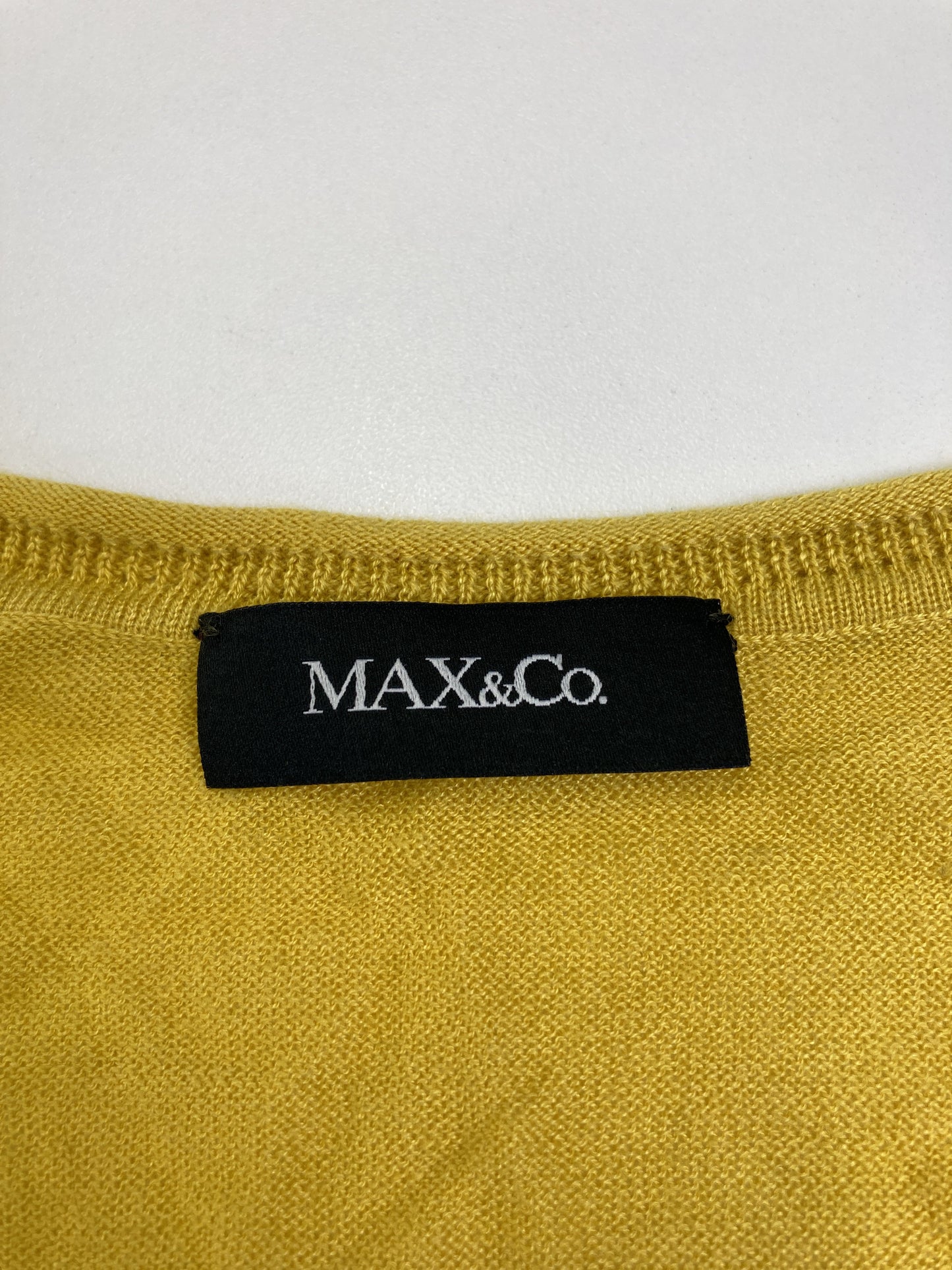MAX&Co./ニット/セーター/トップス/イエロー/L