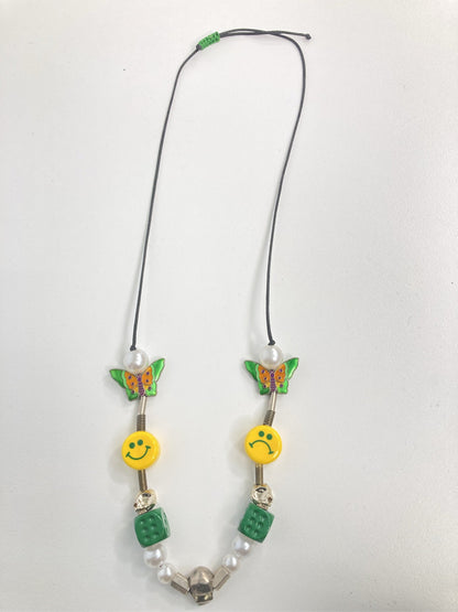 ネックレス/アクセサリー/グリーン