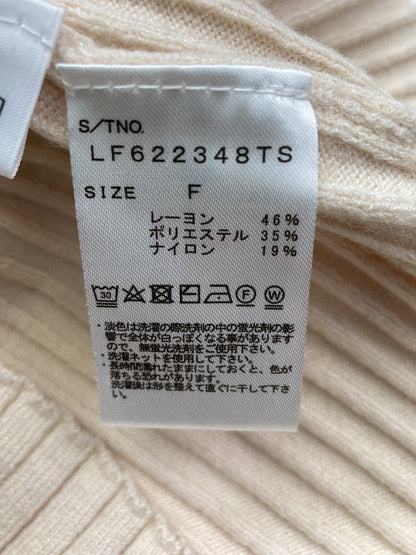 LOWRYS FARM/ローリーズファーム/ニット/セーター/トップス/ベージュ/F