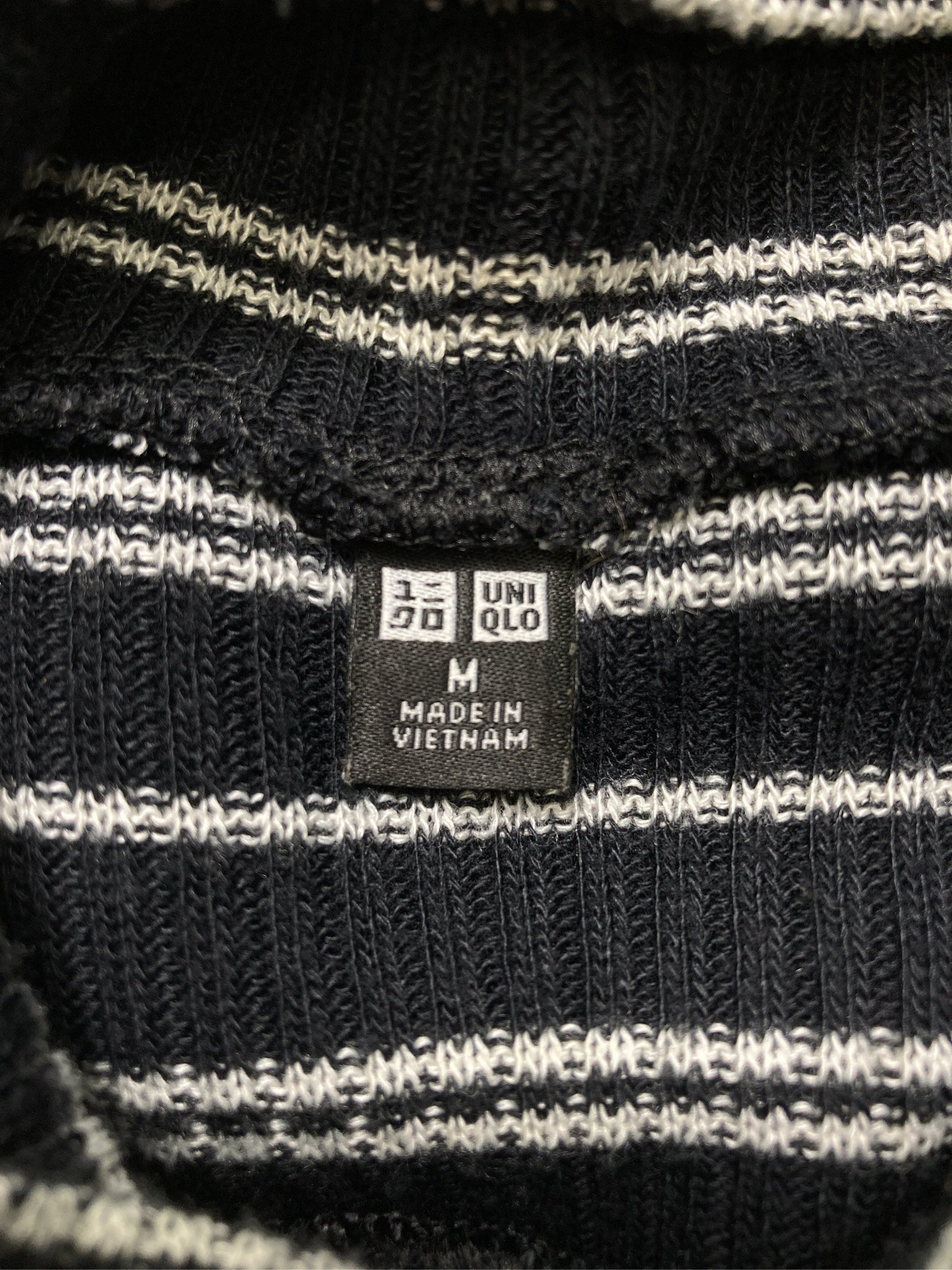 UNIQLO/ユニクロ/ニット/セーター/トップス/ブラック/M