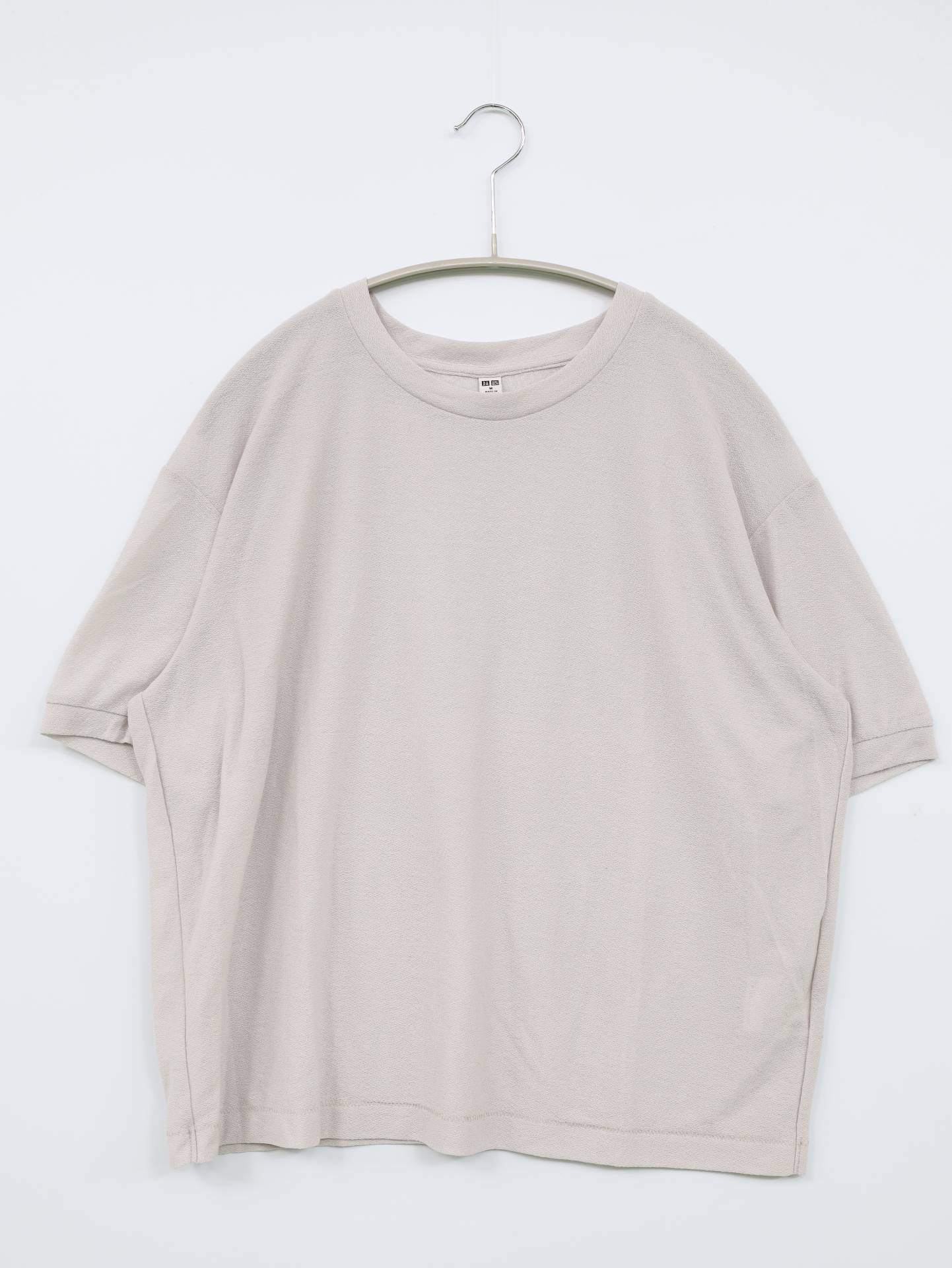 UNIQLO/ユニクロ/Tシャツ/カットソー/トップス/ベージュ/M