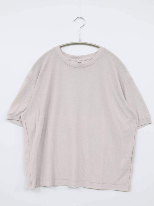 UNIQLO/ユニクロ/Tシャツ/カットソー/トップス/ベージュ/M