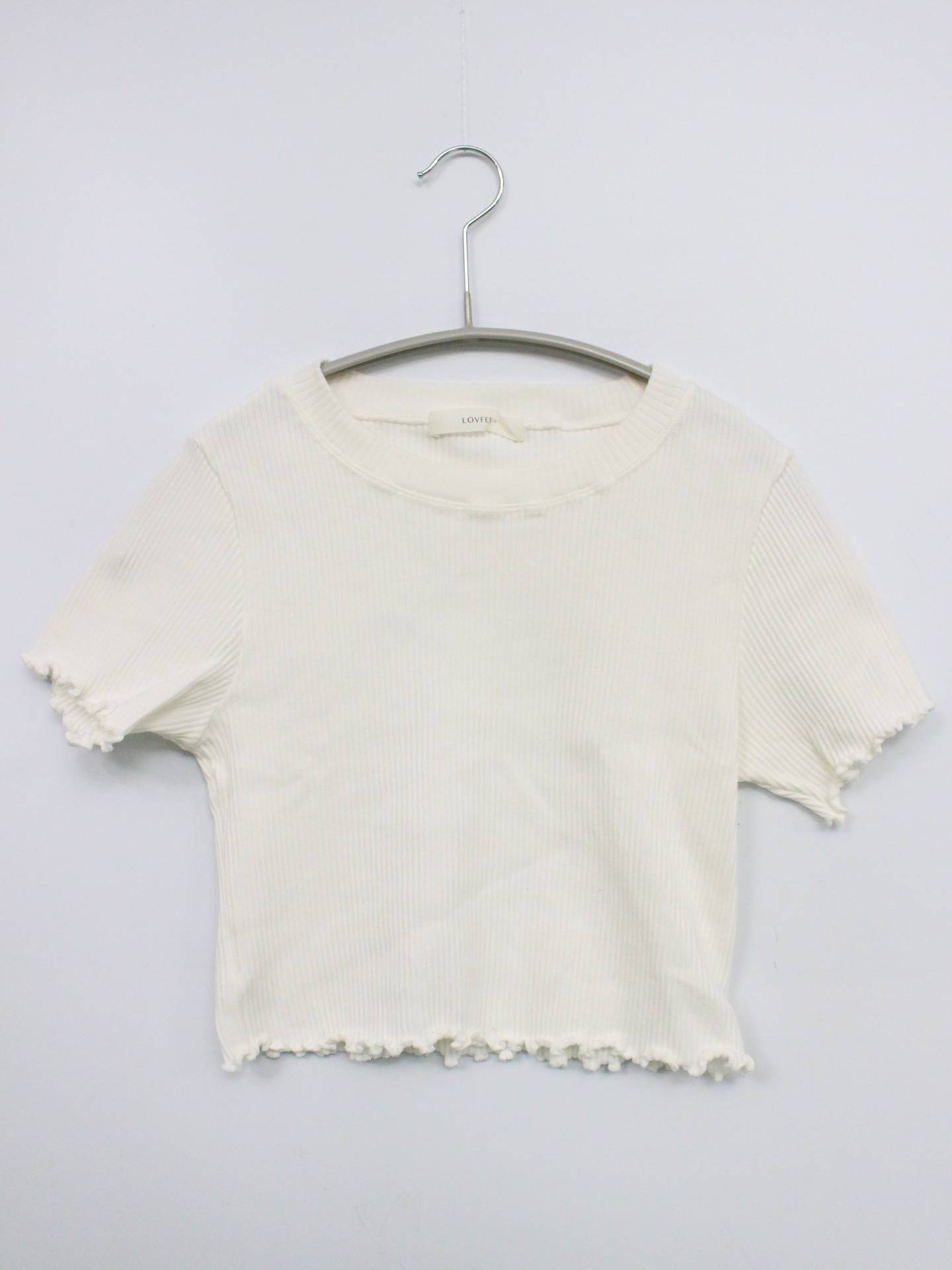 LOVFEE/Tシャツ/カットソー/トップス/ホワイト/S