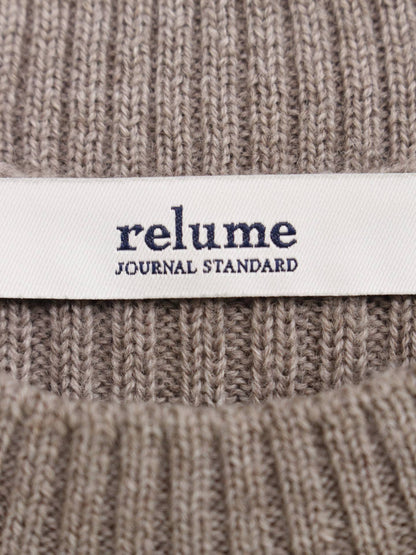 relume/ニット/セーター/トップス/ベージュ/F