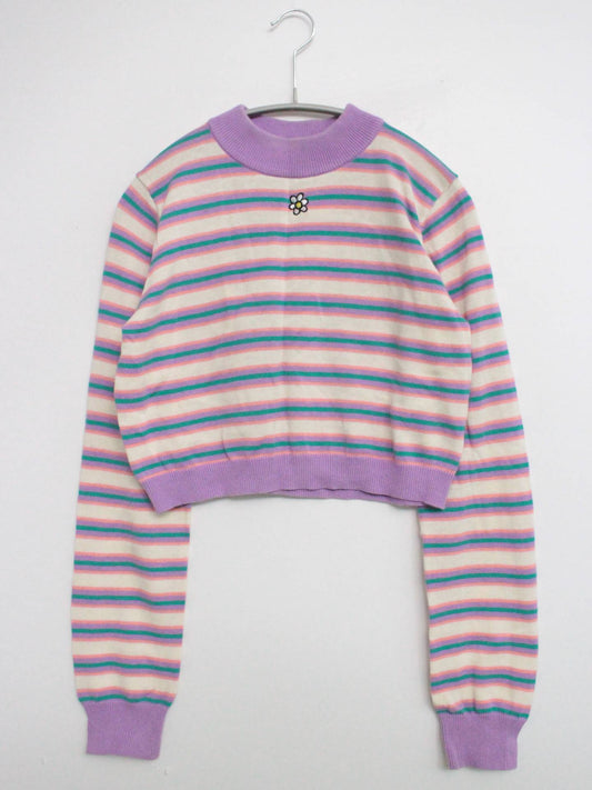 W.W.G/フーズフーギャラリー/ニット/セーター/トップス/パープル/F