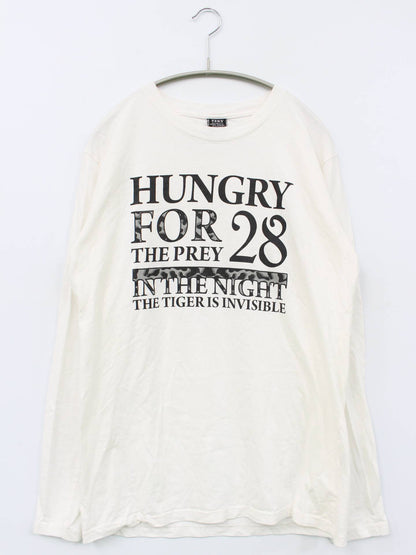 ZEKY/Tシャツ/カットソー/トップス/ホワイト/LL