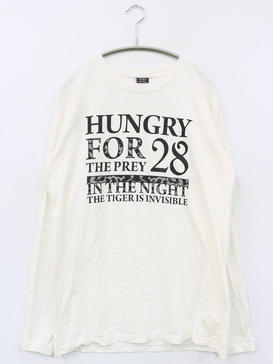 ZEKY/Tシャツ/カットソー/トップス/ホワイト/LL