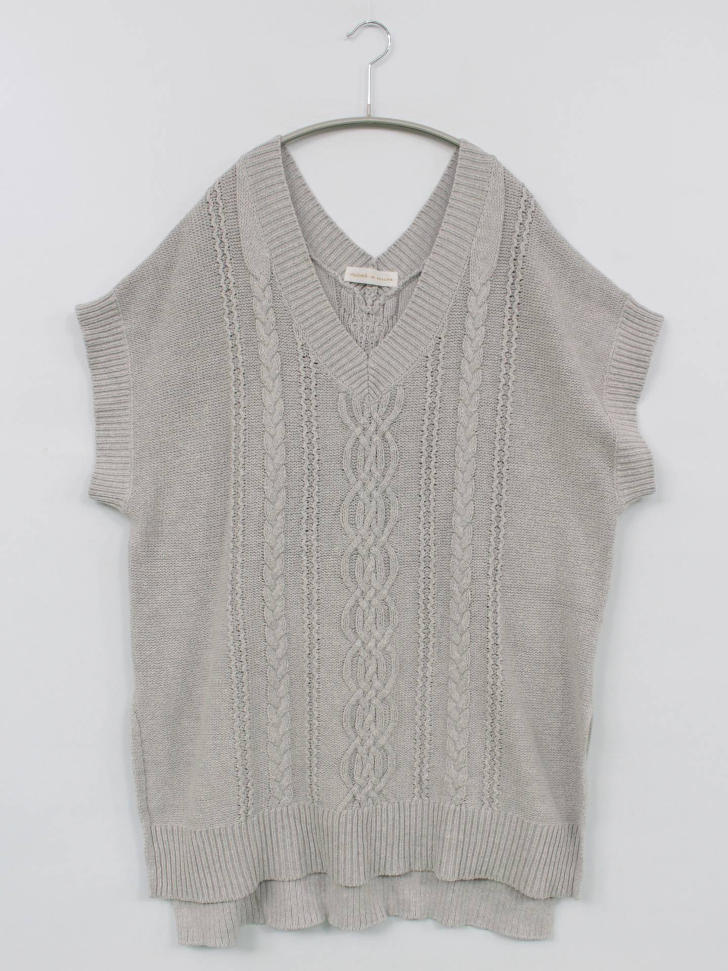 miroir/ベスト/トップス/グレー/38