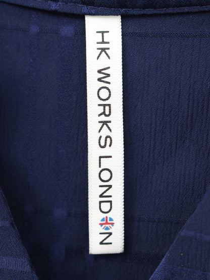 HK WORKS LONDON/ノースリーブ/トップス/ネイビー/LL