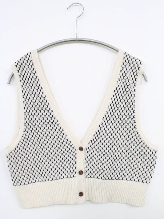 Rose Farm/ベスト/トップス/ブラック/M