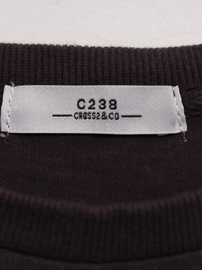 C238/Tシャツ/カットソー/トップス/ブラック/M