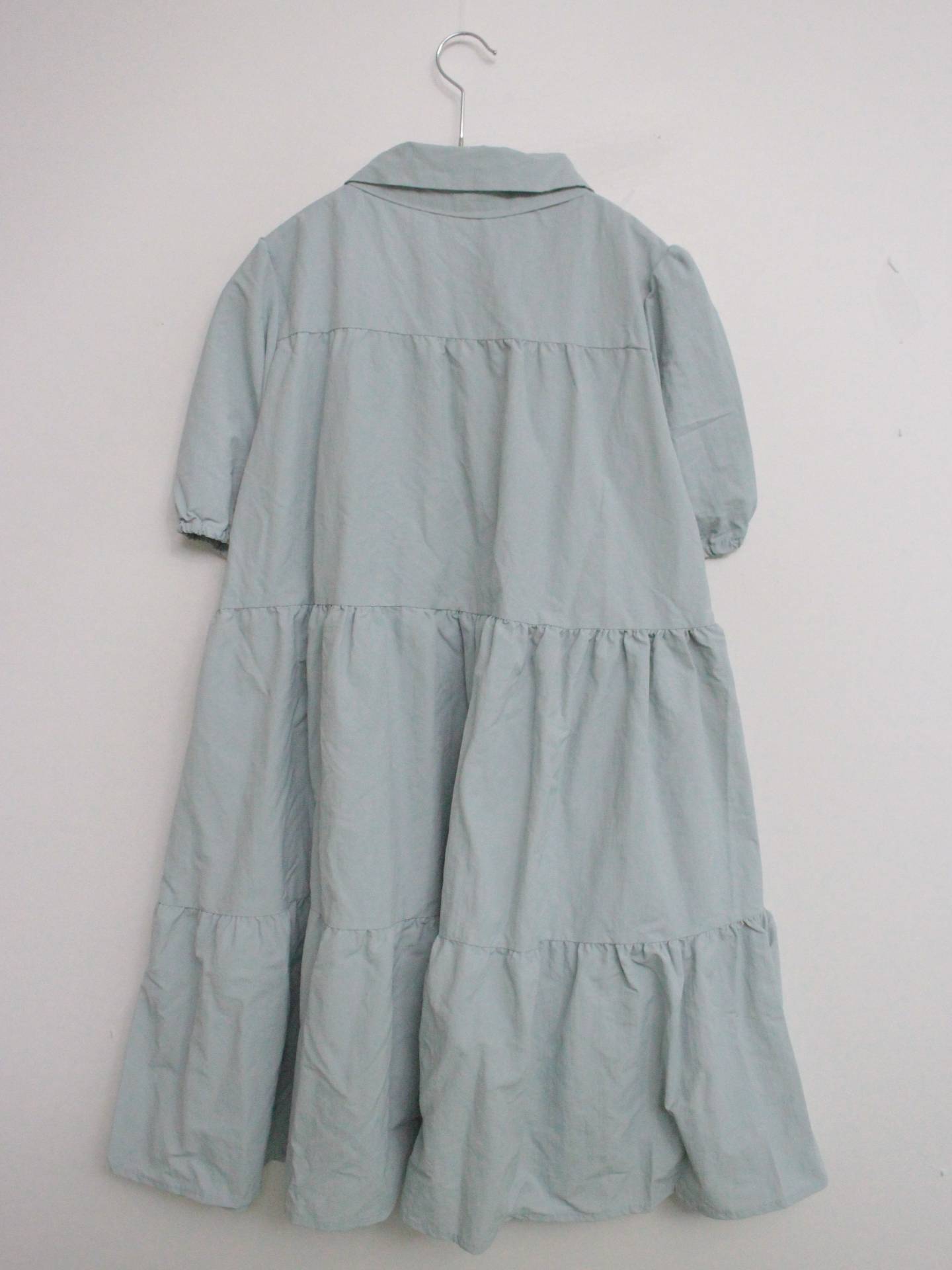 piano heaven/シャツワンピース/ワンピース/ドレス/スカイブルー