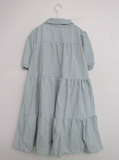 piano heaven/シャツワンピース/ワンピース/ドレス/スカイブルー