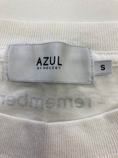 AZUL by MOUSSY/Tシャツ/カットソー/トップス/ホワイト/S
