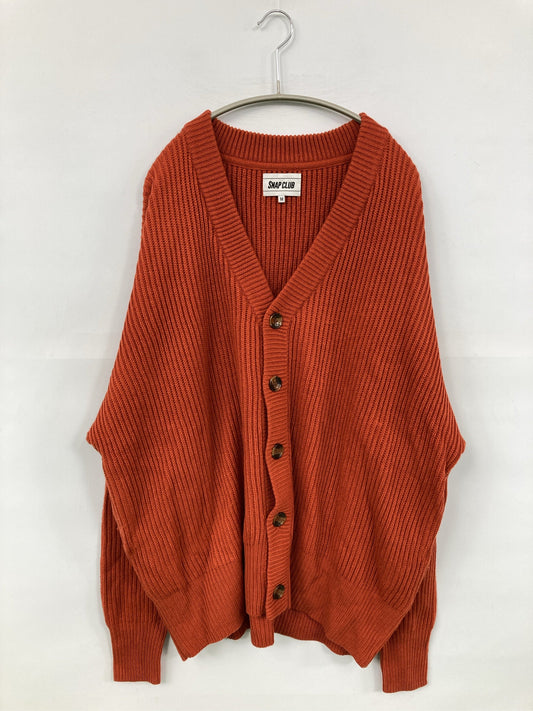 SNAP CLUB/スナップクラブ/カーディガン/ボレロ/トップス/オレンジ/M