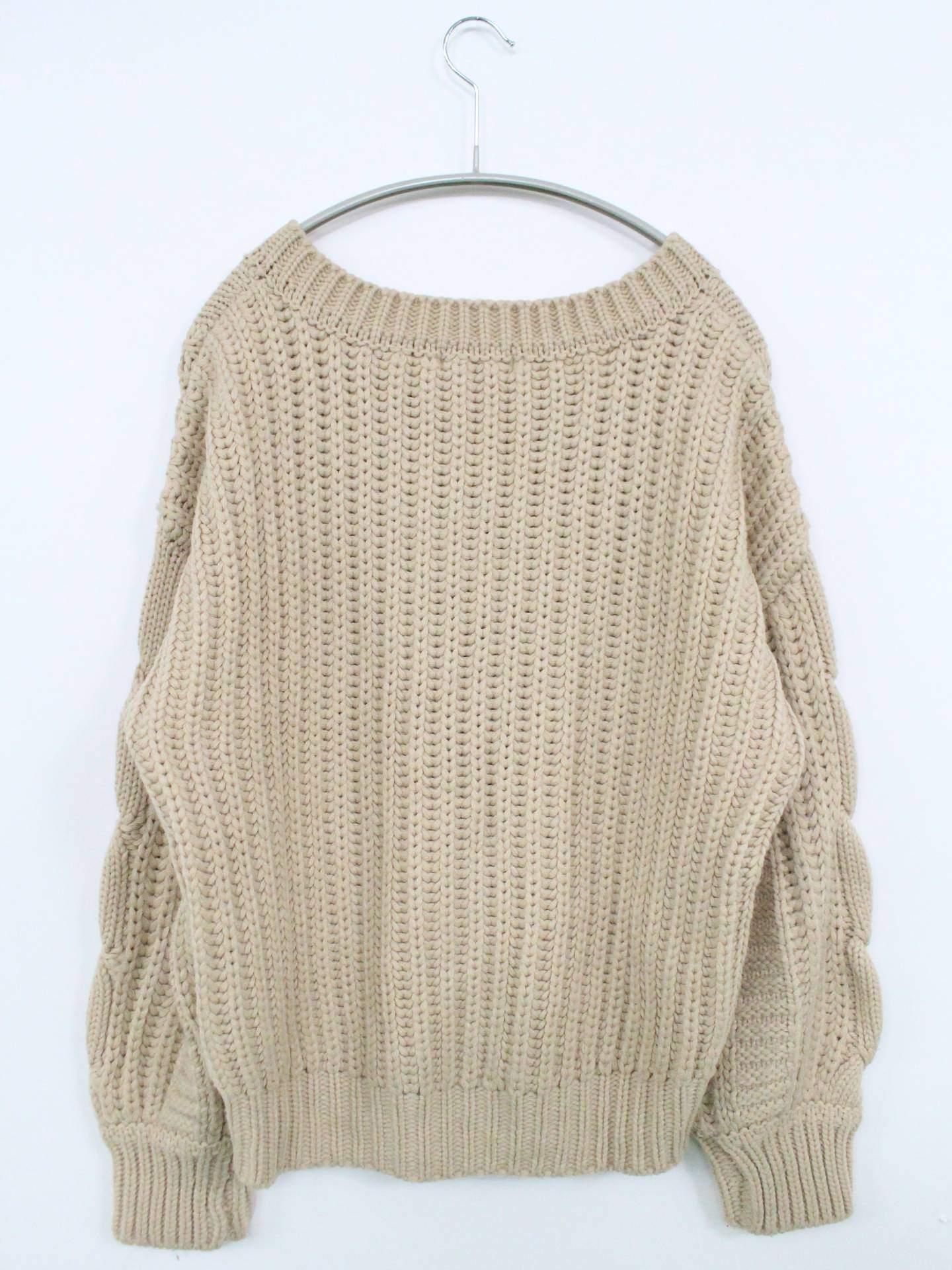 natural couture/ナチュラルクチュール/ニット/セーター/トップス/ベージュ/F