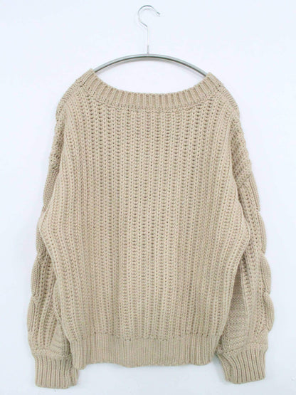 natural couture/ナチュラルクチュール/ニット/セーター/トップス/ベージュ/F