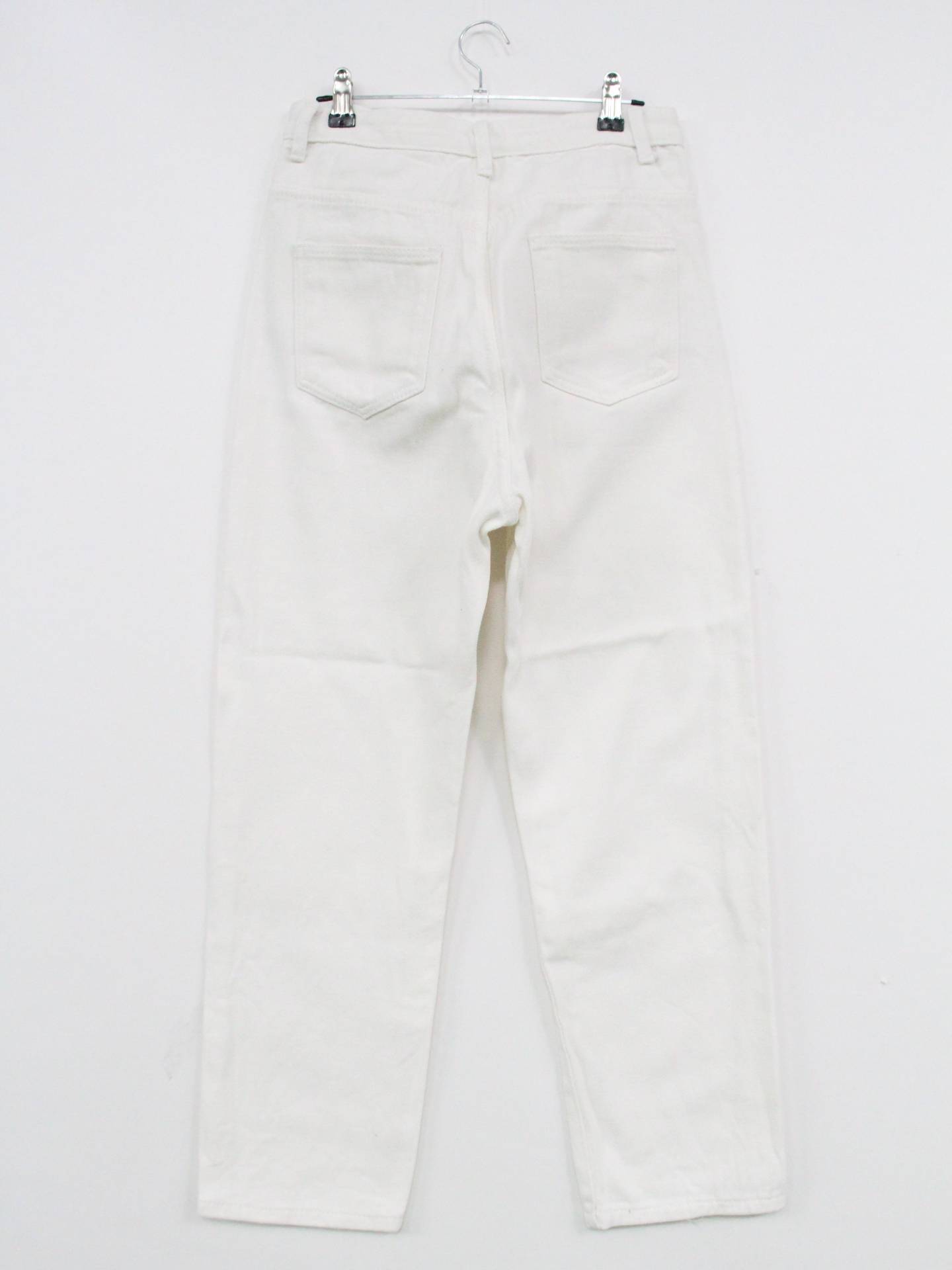 デニムパンツ/パンツ/ホワイト/S