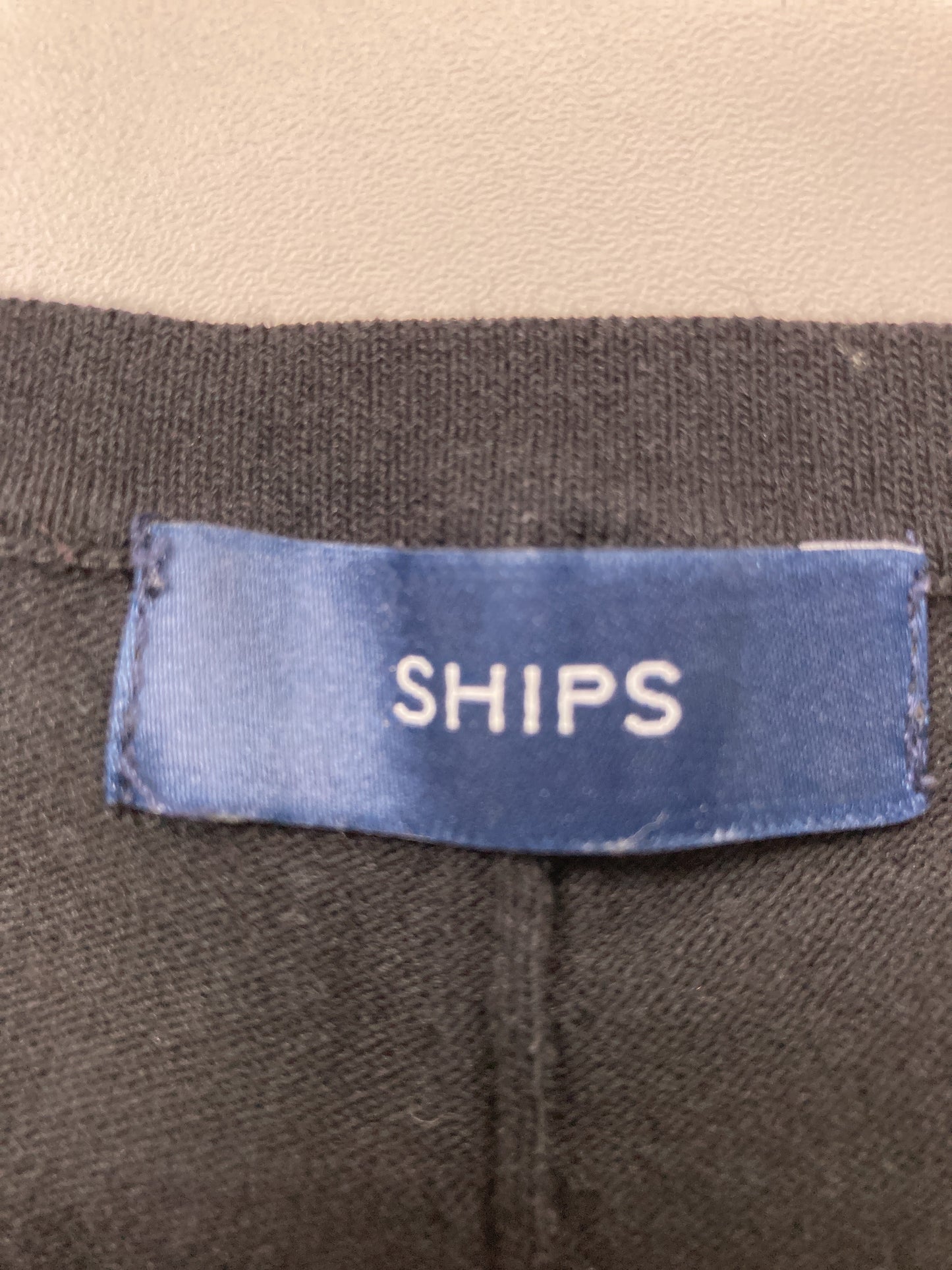 SHIPS/シップス/Tシャツ/カットソー/トップス/ブラック