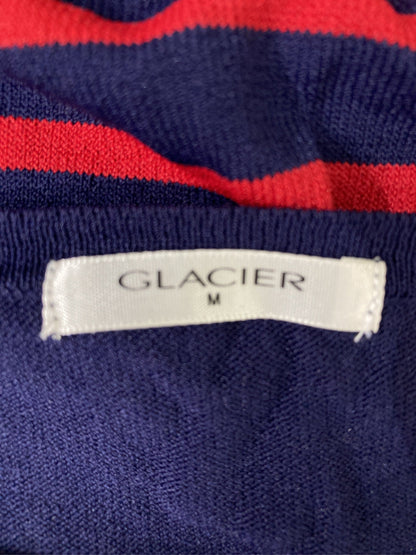 GLACIER/グラシア/ニット/セーター/トップス/ネイビー/M
