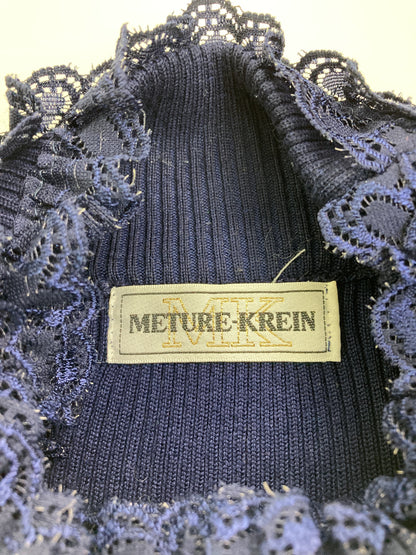 METURE-KREIN/ニット/セーター/トップス/ブルー/M-L