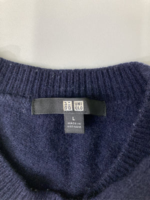 UNIQLO/ユニクロ/ニット/セーター/トップス/ネイビー/L