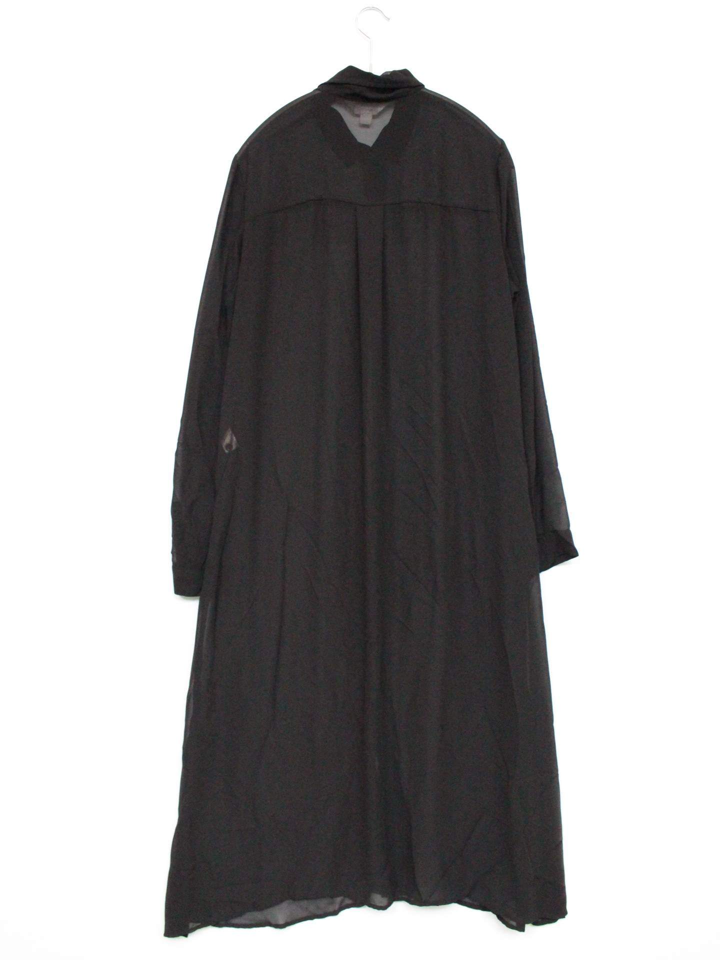 decree/シャツワンピース/ワンピース/ドレス/ブラック/L