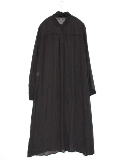 decree/シャツワンピース/ワンピース/ドレス/ブラック/L
