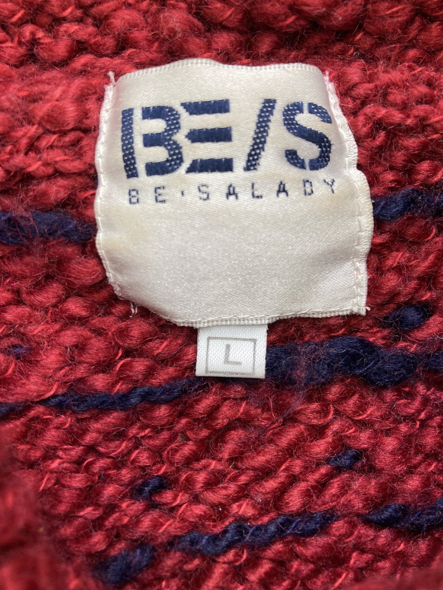 BE/S/カーディガン/ボレロ/トップス/レッド/L