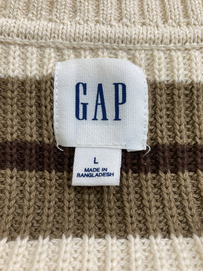 GAP/ギャップ/ニット/セーター/トップス/ベージュ/L