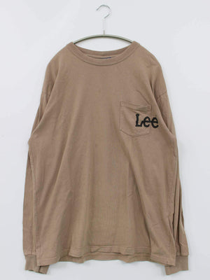 Lee/リー/Tシャツ/カットソー/トップス/ベージュ/LARGE