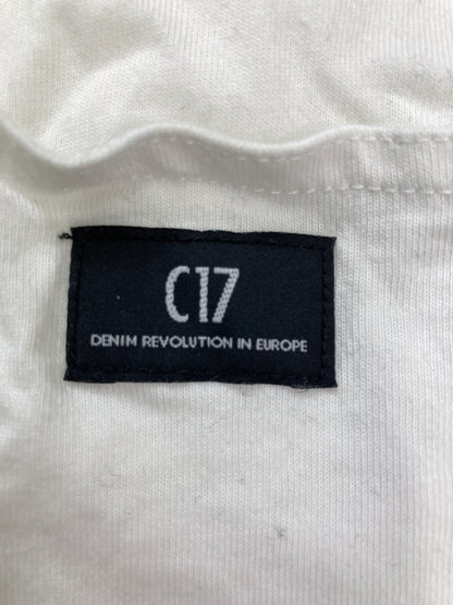 C17/Tシャツ/カットソー/トップス/ホワイト/L
