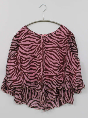 Pier/シャツ/ブラウス/トップス/ピンク/M