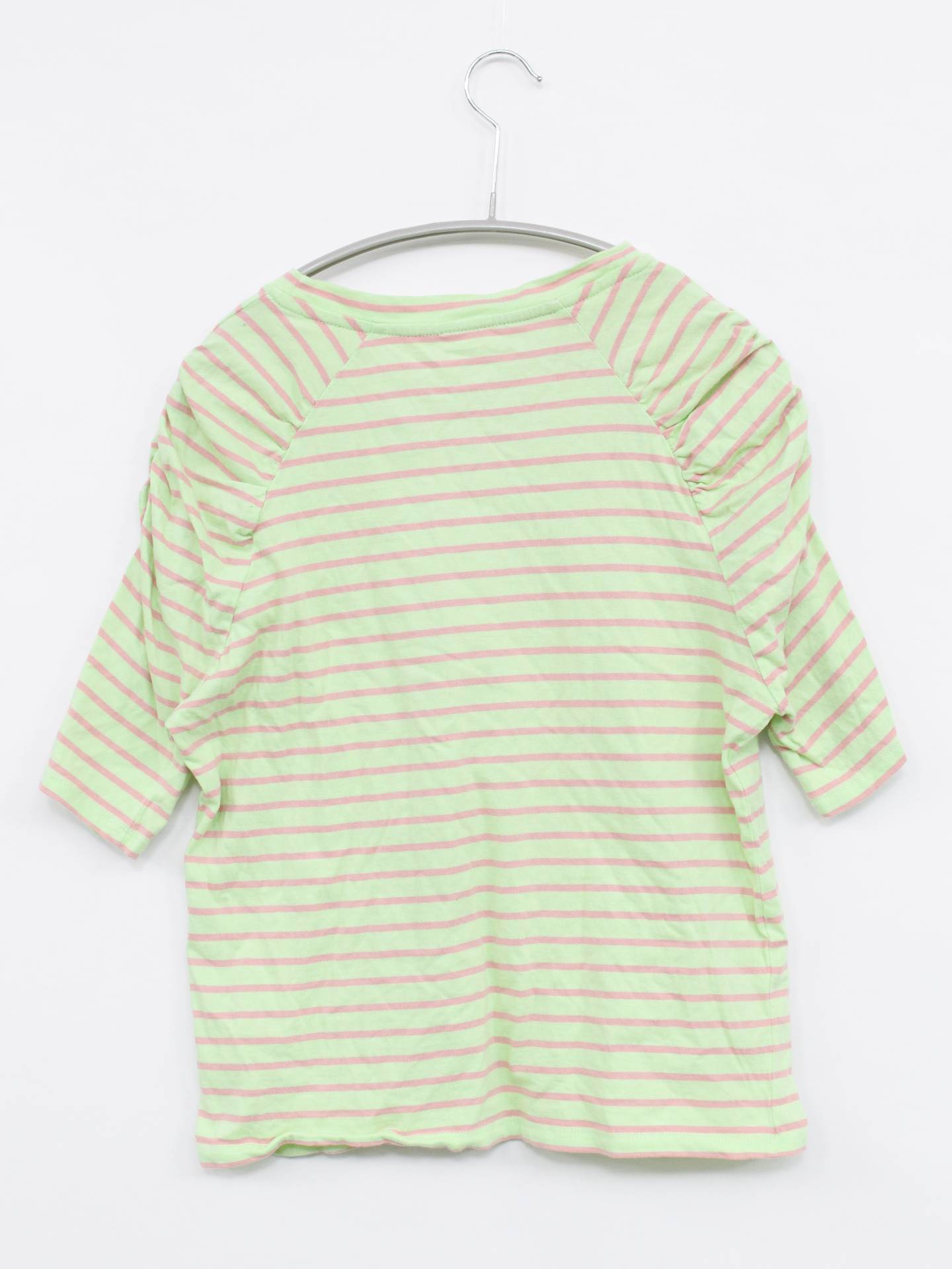 Omekashi/Tシャツ/カットソー/トップス/ライトグリーン/F