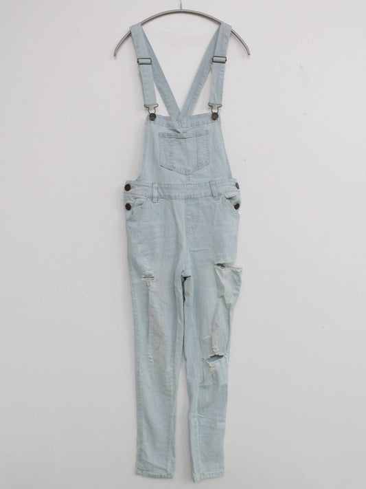 Janiss/サロペット/オーバーオール/オールインワン・サロペット/スカイブルー/M