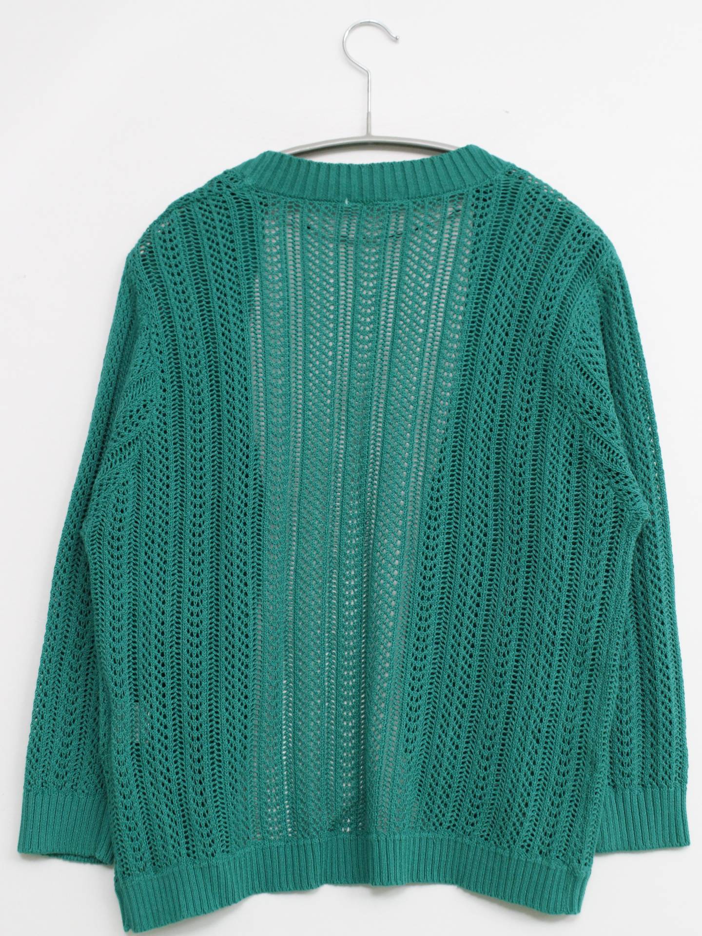 GLACIER/グラシア/カーディガン/ボレロ/トップス/グリーン/M