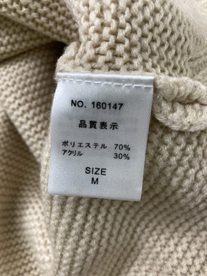 SPRAY PREMIUM/スプレイプレミアム/ニット/セーター/トップス/ベージュ/M