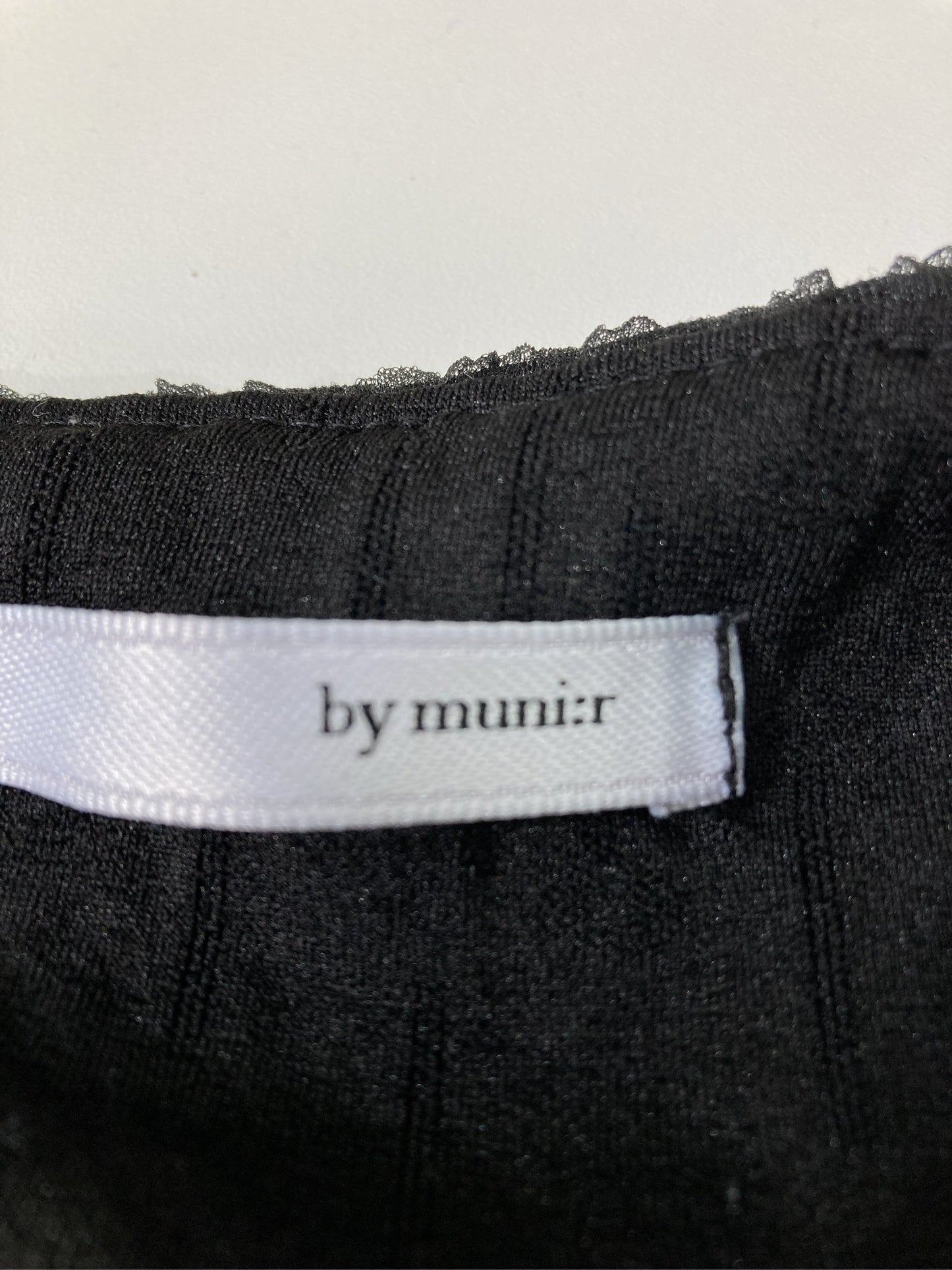 by muni:r/バイムニール/アンサンブル/トップス/ブラック/F
