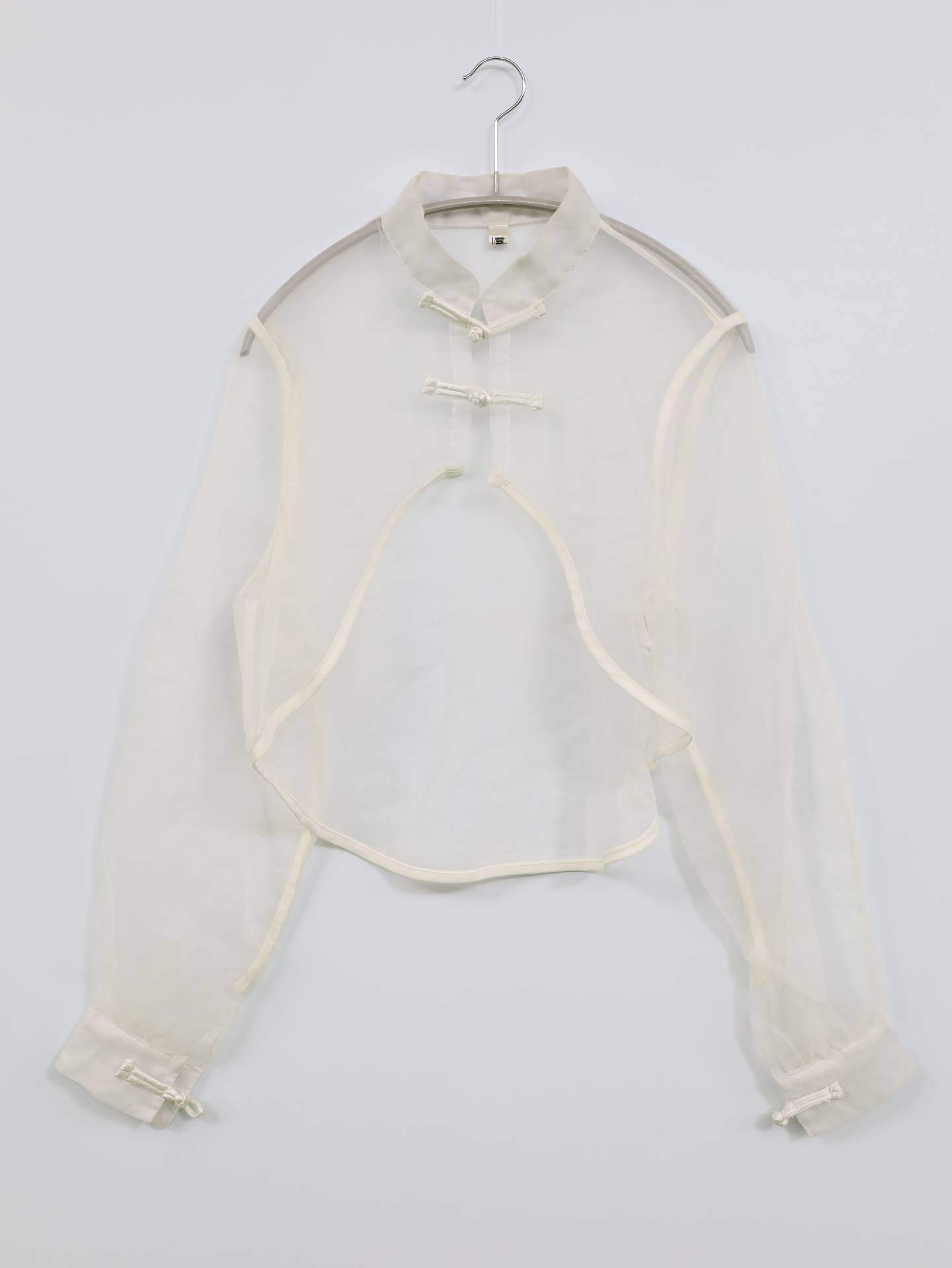 カーディガン/ボレロ/トップス/ホワイト/表記無し