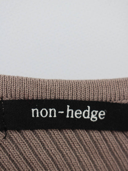 non-hedge/ニット/セーター/トップス/ベージュ
